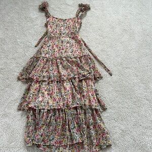 ASTR the Label flower maxi dress (worn once)